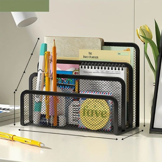 Organisateur de bureau | Élégance Multifonction - Bureau chez - soi